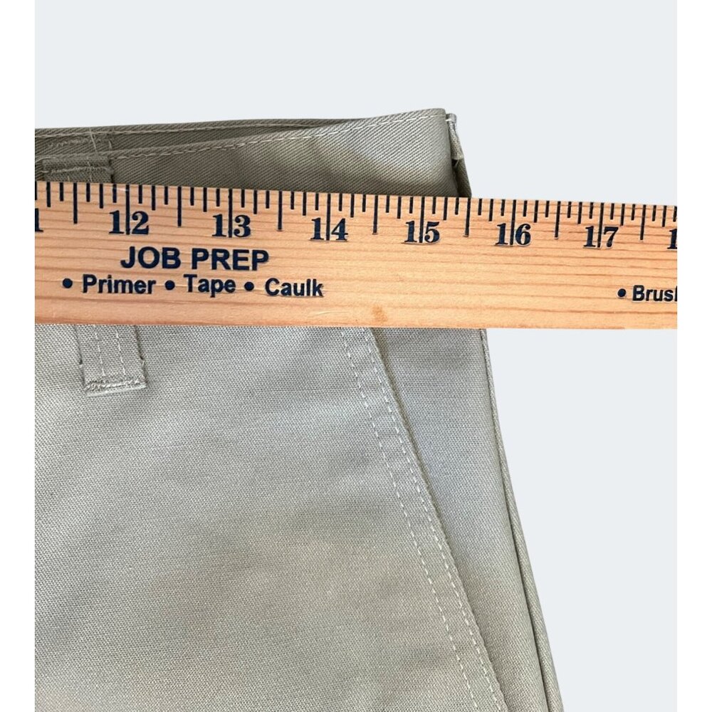 Cintas ComfortFlex Mens Work Beige Cargo Pants Size 30X30 - Picture 8 of 12